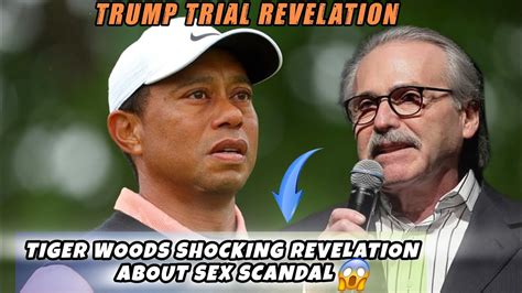 David Pecker makes shocking revelation about Tiger Woods sex .